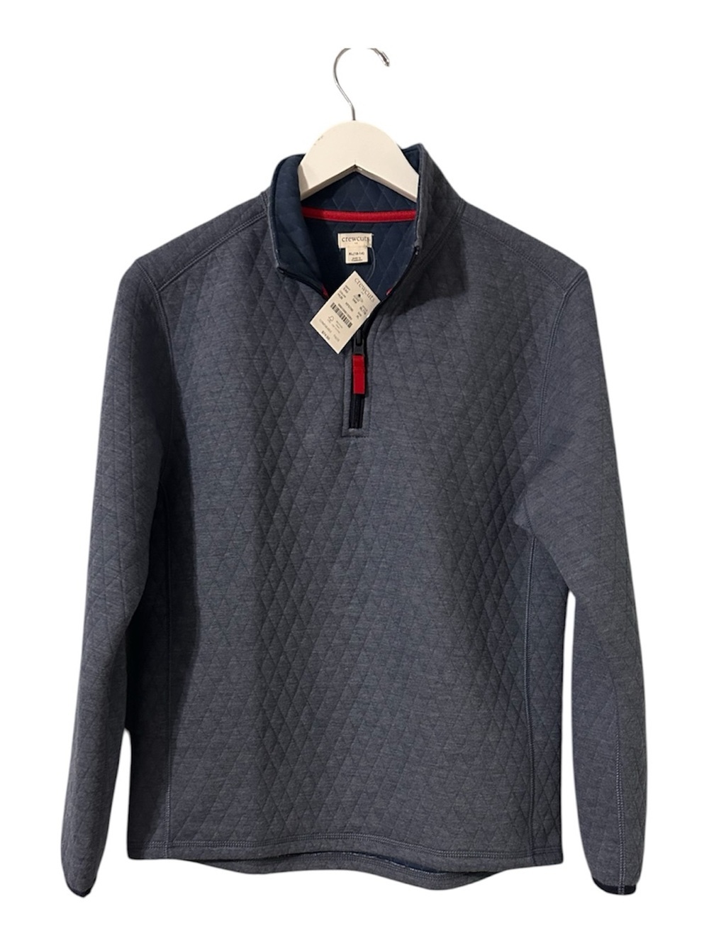 Crewcuts Quilted Half-Zip Pullover